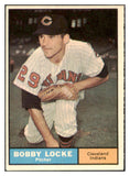 1961 Topps Baseball #537 Bobby Locke Indians EX-MT 502146