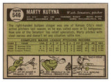 1961 Topps Baseball #546 Marty Kutyna Senators VG-EX 502152