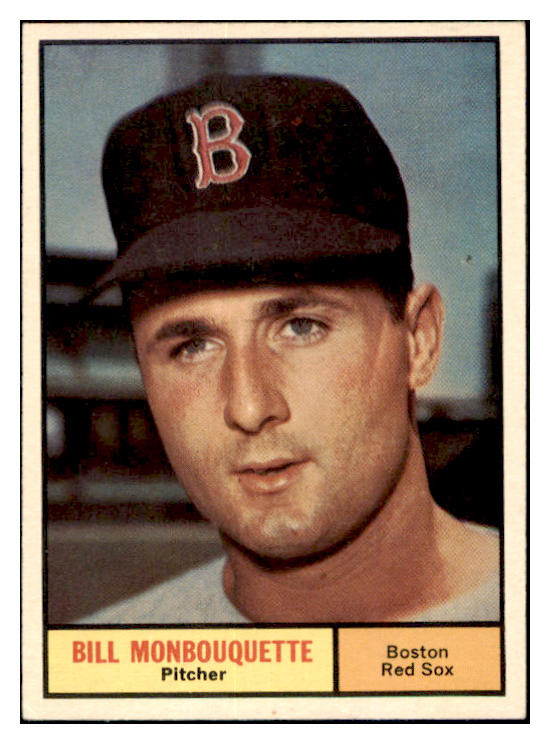 1961 Topps Baseball #562 Bill Monbouquette Red Sox EX-MT 502164