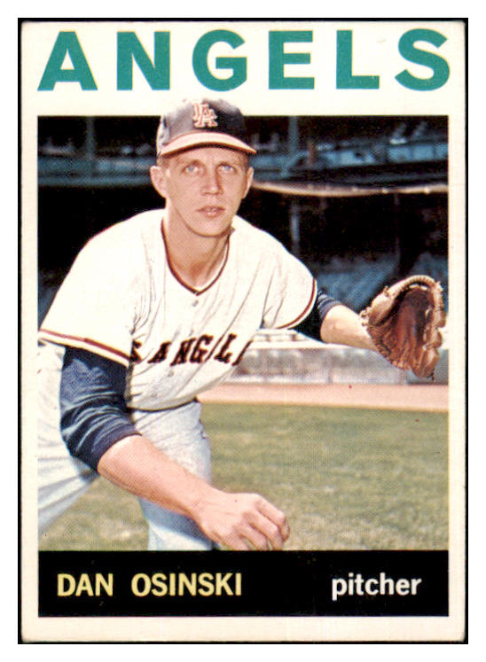 1964 Topps Baseball #537 Dan Osinski Angels EX 502185