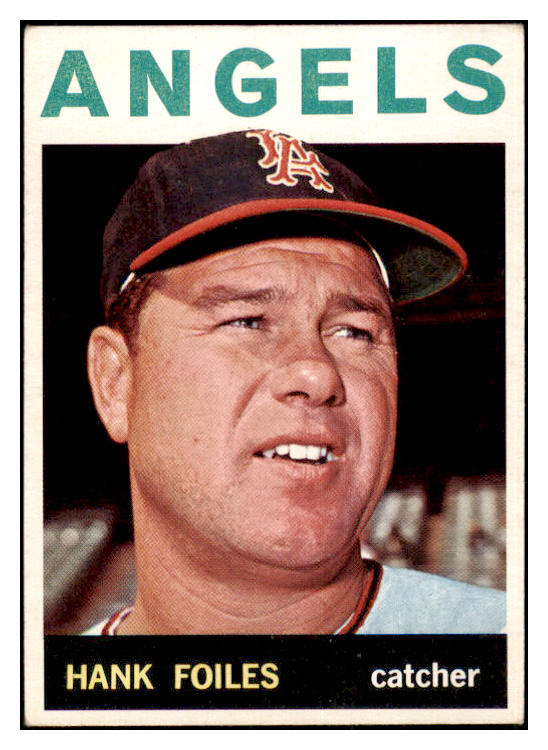 1964 Topps Baseball #554 Hank Foiles Angels EX-MT 502195