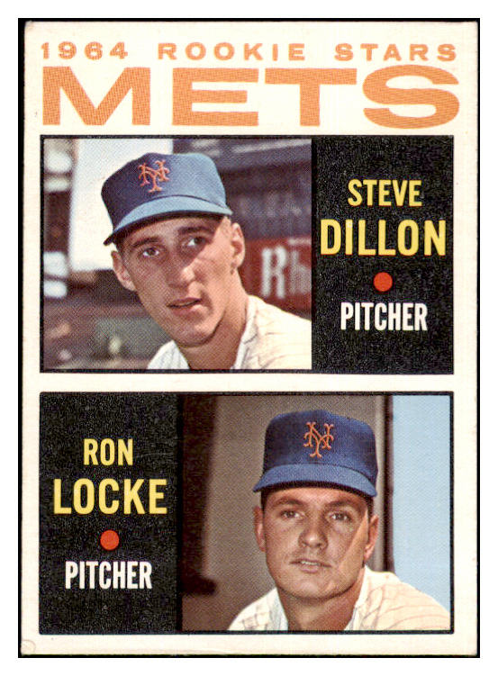 1964 Topps Baseball #556 Ron Locke Mets EX 502197