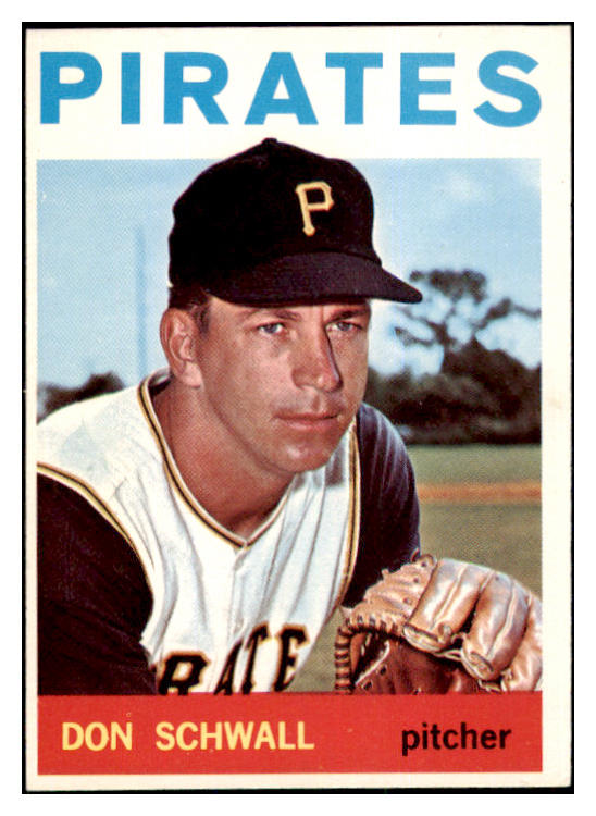 1964 Topps Baseball #558 Don Schwall Pirates EX-MT 502199