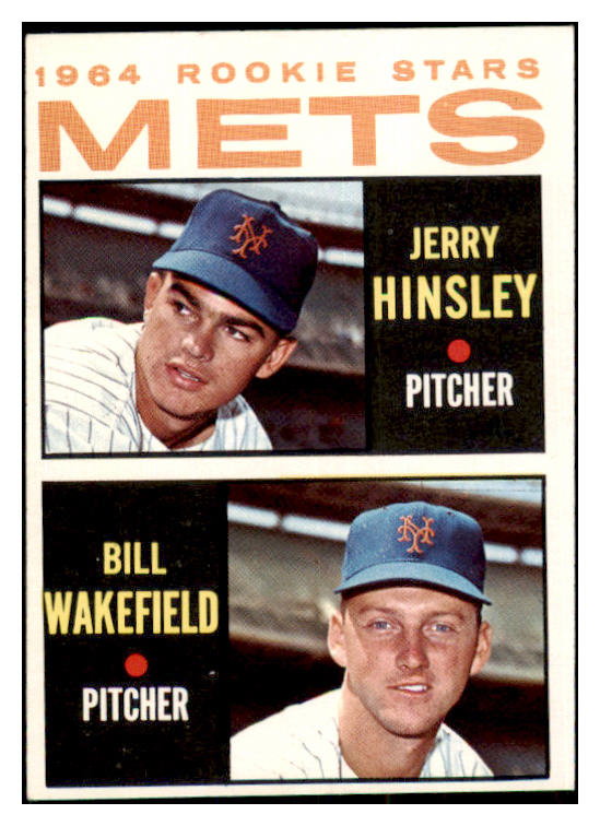 1964 Topps Baseball #576 Bill Wakefield Mets EX-MT 502216