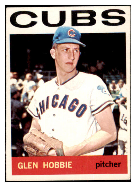 1964 Topps Baseball #578 Glen Hobbie Cubs EX 502218