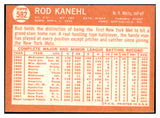 1964 Topps Baseball #582 Rod Kanehl Mets NR-MT 502220