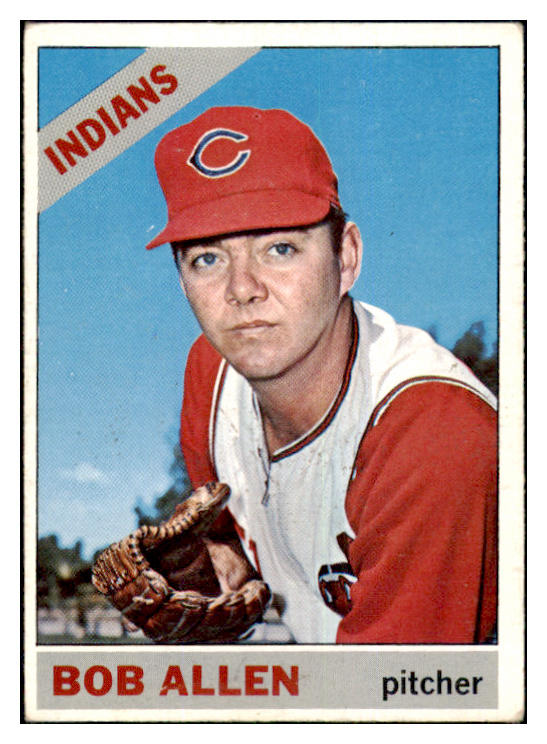 1966 Topps Baseball #538 Bob Allen Indians EX 502246