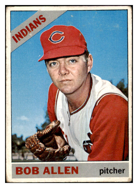 1966 Topps Baseball #538 Bob Allen Indians VG 502247
