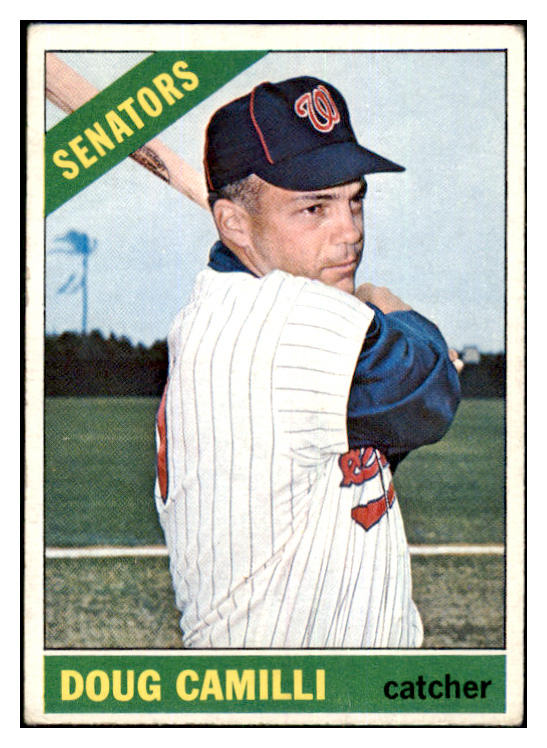 1966 Topps Baseball #593 Doug Camilli Senators EX 502302