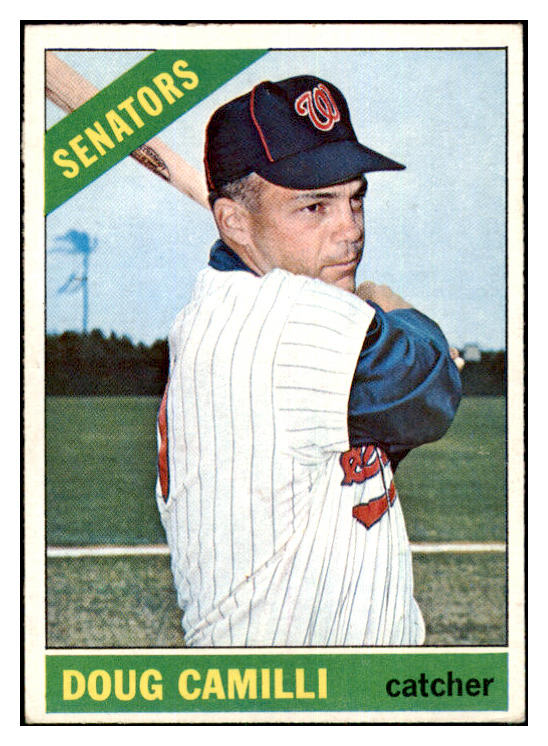1966 Topps Baseball #593 Doug Camilli Senators EX 502303