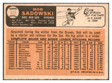 1966 Topps Baseball #523 Bob Sadowski Red Sox EX 502312