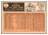 1966 Topps Baseball #536 Dick Egan Angels VG 502327