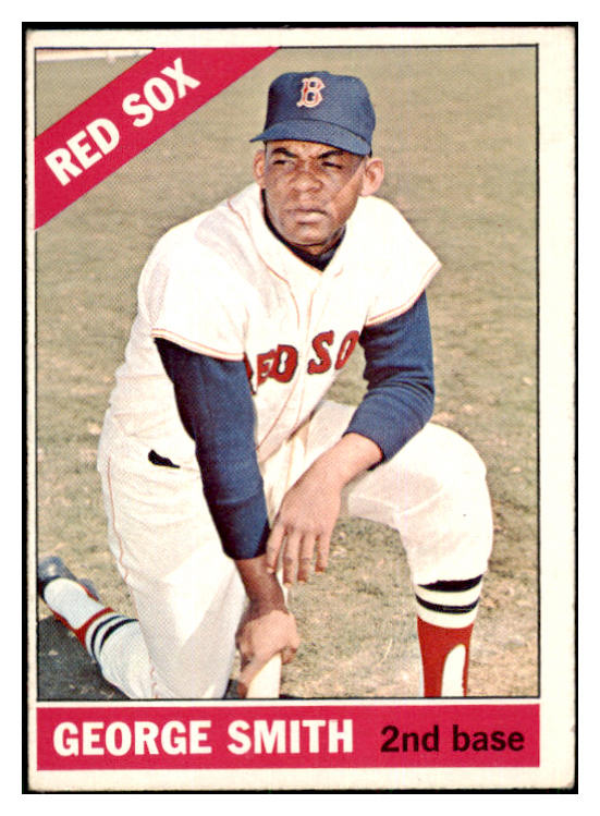 1966 Topps Baseball #542 George Smith Red Sox EX 502333