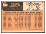 1966 Topps Baseball #542 George Smith Red Sox EX 502333