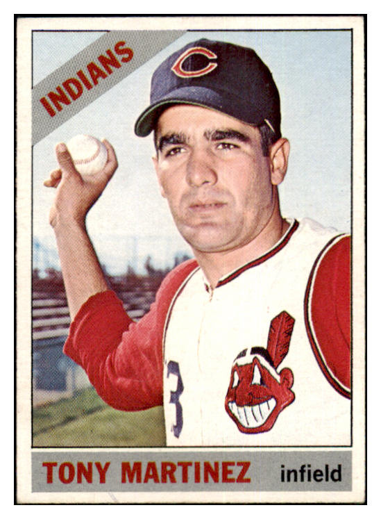 1966 Topps Baseball #581 Tony Martinez Indians EX 502367