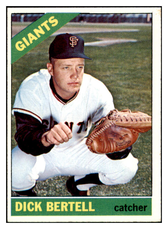 1966 Topps Baseball #587 Dick Bertell Giants EX-MT 502374