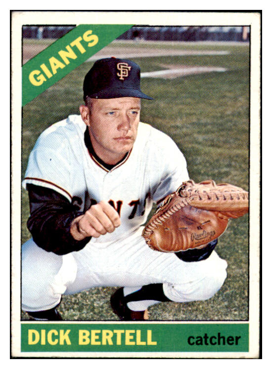 1966 Topps Baseball #587 Dick Bertell Giants EX 502375