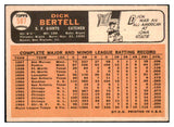 1966 Topps Baseball #587 Dick Bertell Giants EX 502375