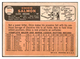 1966 Topps Baseball #594 Chico Salmon Indians VG-EX 502381