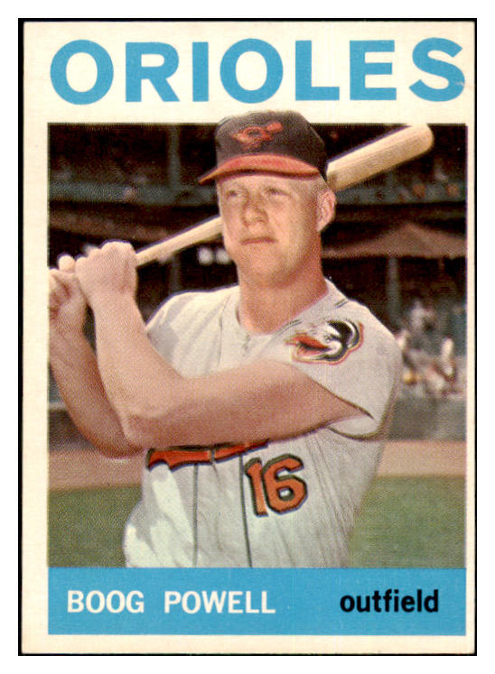 1964 Topps Baseball #089 Boog Powell Orioles EX-MT 502392