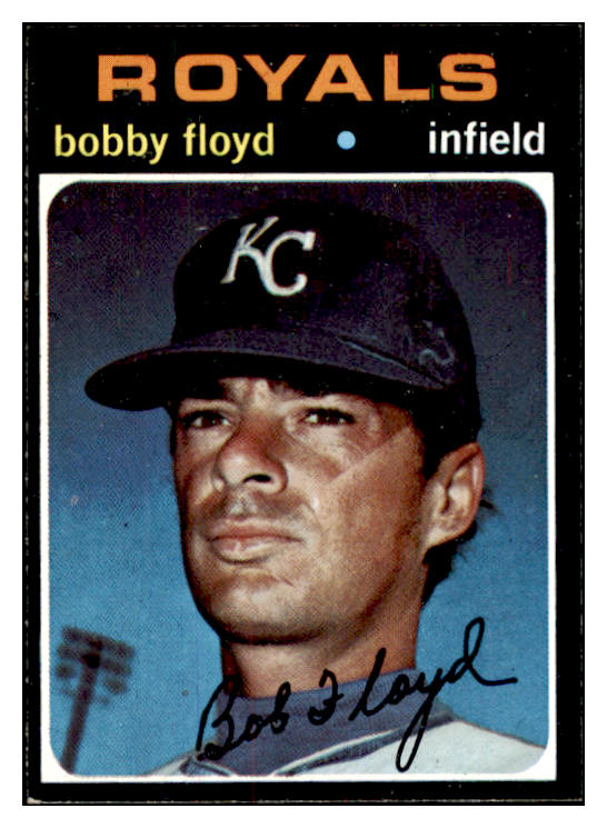 1971 Topps Baseball #646 Bobby Floyd Royals NR-MT 502406