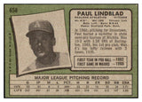 1971 Topps Baseball #658 Paul Lindblad A's NR-MT 502412