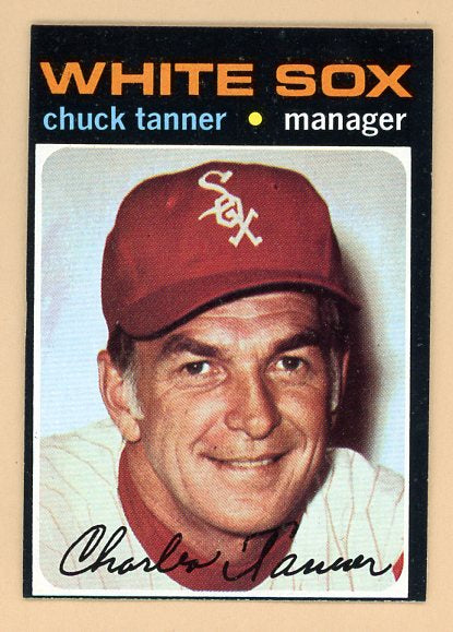 1971 Topps Baseball #661 Chuck Tanner White Sox NR-MT 502414