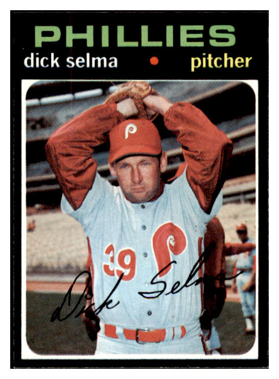 1971 Topps Baseball #705 Dick Selma Phillies NR-MT 502431