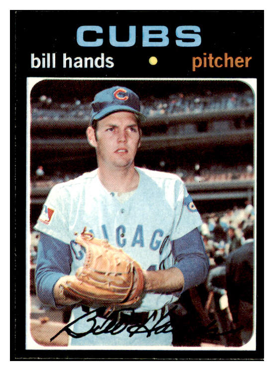 1971 Topps Baseball #670 Bill Hands Cubs NR-MT 502461