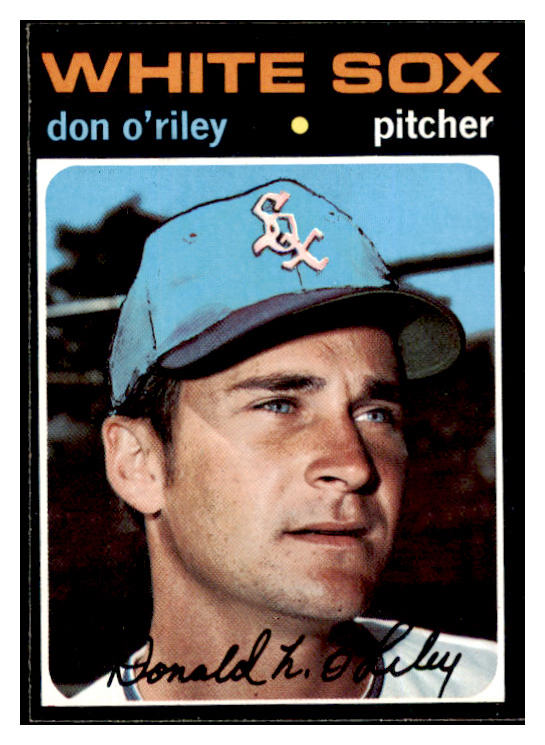 1971 Topps Baseball #679 Don O'riley White Sox NR-MT 502465
