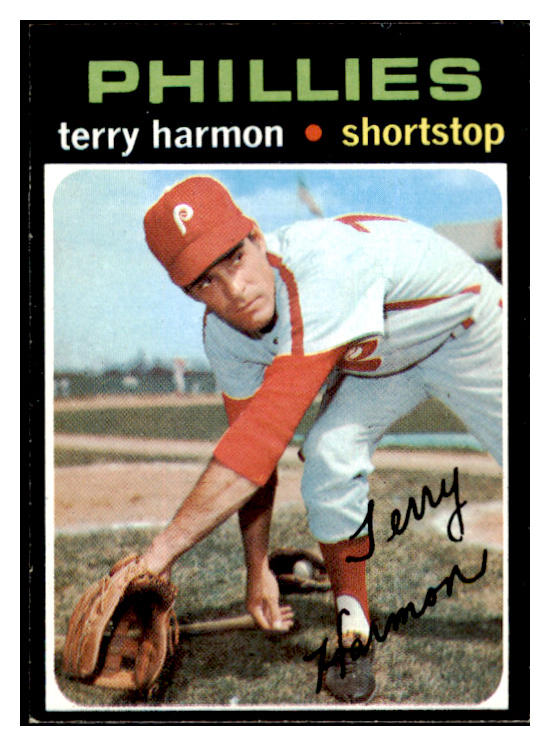 1971 Topps Baseball #682 Terry Harmon Phillies NR-MT 502467