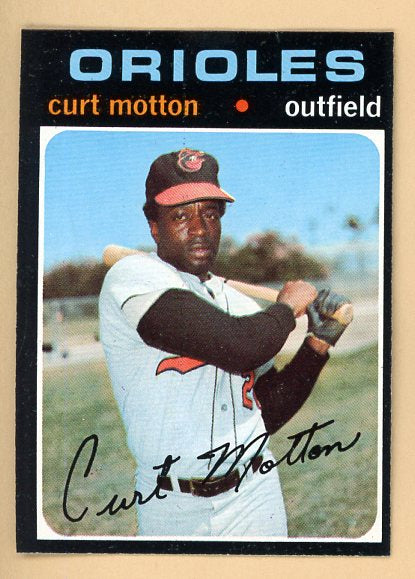 1971 Topps Baseball #684 Curt Motton Orioles NR-MT 502468