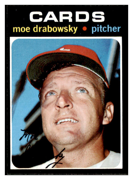 1971 Topps Baseball #685 Moe Drabowsky Cardinals NR-MT 502469