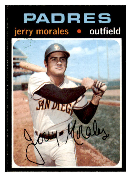 1971 Topps Baseball #696 Jerry Morales Padres NR-MT 502472