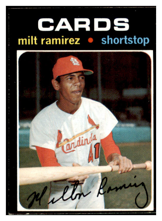 1971 Topps Baseball #702 Milt Ramirez Cardinals NR-MT 502476