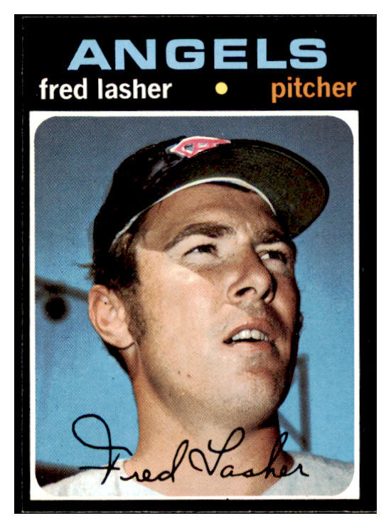 1971 Topps Baseball #707 Fred Lasher Angels NR-MT 502478