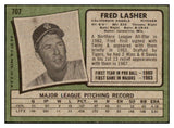 1971 Topps Baseball #707 Fred Lasher Angels NR-MT 502478