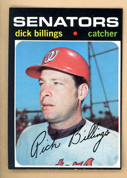 1971 Topps Baseball #729 Dick Billings Senators NR-MT 502485