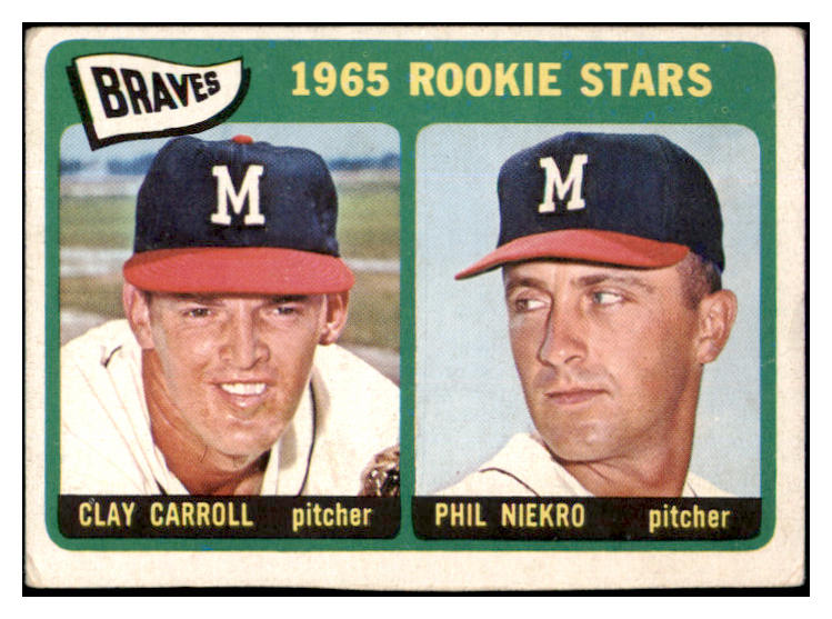 1965 Topps Baseball #461 Phil Niekro Braves VG 502515
