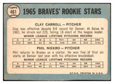 1965 Topps Baseball #461 Phil Niekro Braves VG 502515