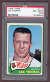 1965 Topps Baseball #111 Lee Thomas Red Sox PSA 8 NM/MT oc 502541