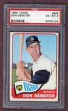 1965 Topps Baseball #429 Don Demeter Tigers PSA 6 EX-MT 502604