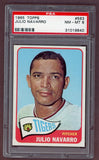 1965 Topps Baseball #563 Julio Navarro Tigers PSA 8 NM/MT 502788