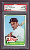 1965 Topps Baseball #525 Eddie Bressoud Red Sox PSA 8 NM/MT 502855