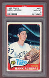 1965 Topps Baseball #522 Hank Aguirre Tigers PSA 8 NM/MT 502872