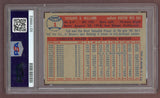 1957 Topps Baseball #001 Ted Williams Red Sox PSA 4 VG-EX 502912