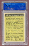 1961 Topps Baseball #310 World Series Game 5 Roy Face PSA 7 NM 503198