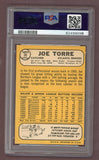 1968 Topps Baseball #030 Joe Torre Braves PSA 4 VG-EX 503238