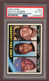 1966 Topps Baseball #221 N.L. ERA Leaders Sandy Koufax PSA 6 EX-MT 503247