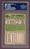 1967 Topps Baseball #060 Luis Aparicio Orioles PSA 8 NM/MT 503249